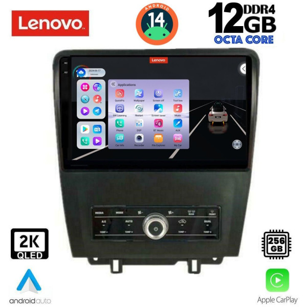 LENOVO SSZ 12165_CPA (9inc) MULTIMEDIA TABLET for FORD MUSTANG mod. 2010-2015 LENOVO SSZ 12165_CPA (9inc) MULTIMEDIA TABLET for FORD MUSTANG mod. 2010-2015