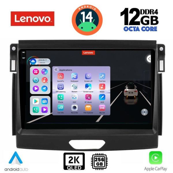 LENOVO SSZ 12173_CPA (9inc) MULTIMEDIA TABLET for FORD RANGER mod. 2018> LENOVO SSZ 12173_CPA (9inc) MULTIMEDIA TABLET for FORD RANGER mod. 2018>