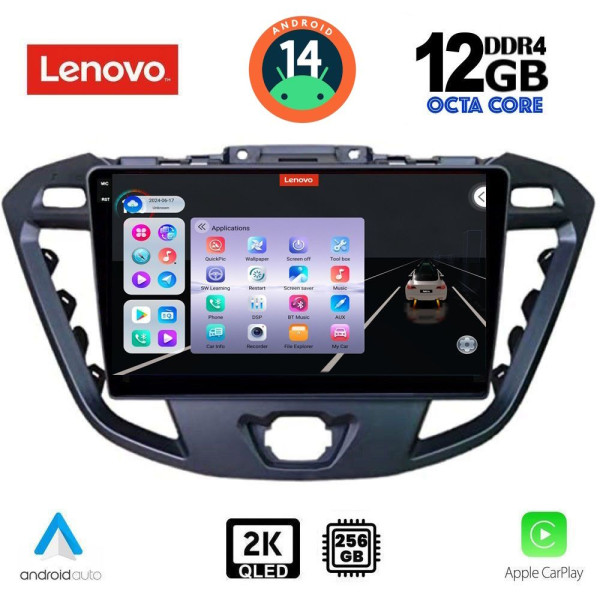 LENOVO SSZ 12177_CPA (9inc) MULTIMEDIA TABLET for FORD TRANSIT CUSTOM | TOURNEO CUSTOM mod. 2013-2019