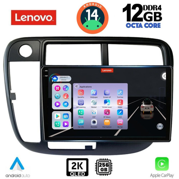 LENOVO SSZ 12186_CPA CLIMA (9inc) MULTIMEDIA TABLET for HONDA CIVIC mod. 1995-2001 LENOVO SSZ 12186_CPA CLIMA (9inc) MULTIMEDIA TABLET for HONDA CIVIC mod. 1995-2001