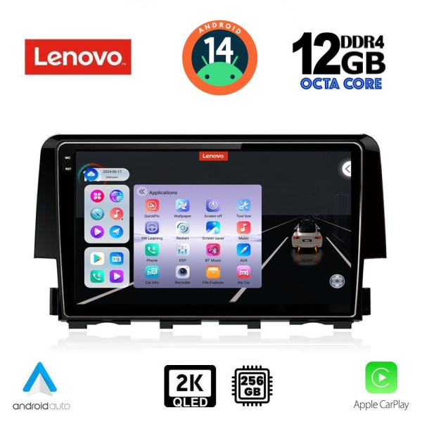 LENOVO SSZ 12191_CPA (9inc) MULTIMEDIA TABLET for HONDA CIVIC mod. 2016> LENOVO SSZ 12191_CPA (9inc) MULTIMEDIA TABLET for HONDA CIVIC mod. 2016>