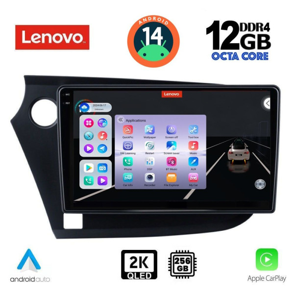 LENOVO SSZ 12205_CPA (9inc) MULTIMEDIA TABLET for HONDA INSIGHT mod. 2009-2014 LENOVO SSZ 12205_CPA (9inc) MULTIMEDIA TABLET for HONDA INSIGHT mod. 2009-2014