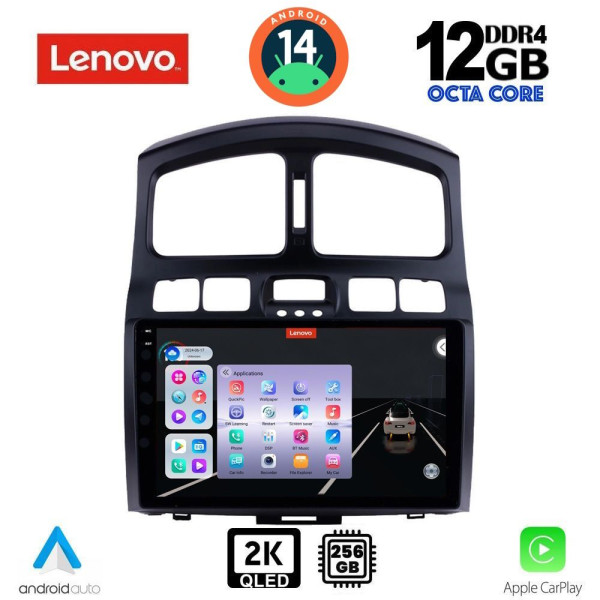 LENOVO SSZ 12236_CPA (9inc) MULTIMEDIA TABLET for HYUNDAI SANTA FE mod. 2003-2006 LENOVO SSZ 12236_CPA (9inc) MULTIMEDIA TABLET for HYUNDAI SANTA FE mod. 2003-2006