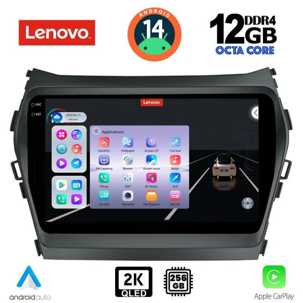 LENOVO SSZ 12238_CPA (9inc) MULTIMEDIA TABLET for HYUNDAI IX45 mod. 2013-2017 LENOVO SSZ 12238_CPA (9inc) MULTIMEDIA TABLET for HYUNDAI IX45 mod. 2013-2017