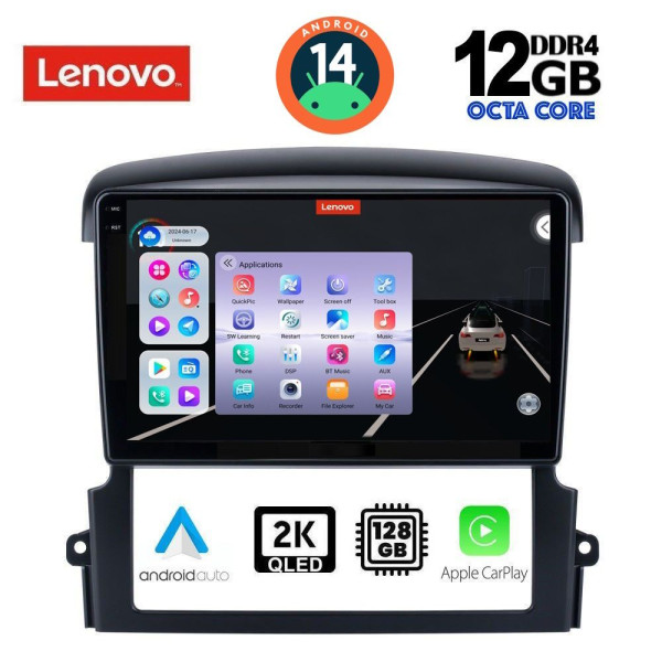 LENOVO SSZ 12317_CPA (9inc) MULTIMEDIA TABLET for KIA SORENTO mod. 2006-2009 LENOVO SSZ 12317_CPA (9inc) MULTIMEDIA TABLET for KIA SORENTO mod. 2006-2009