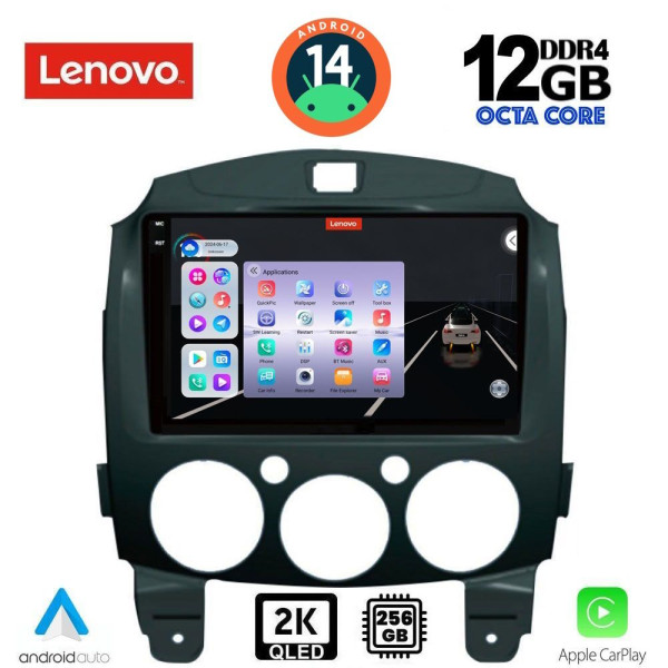 LENOVO SSZ 12361_CPA (9inc) MULTIMEDIA TABLET for MAZDA 2 mod. 2007-2014 LENOVO SSZ 12361_CPA (9inc) MULTIMEDIA TABLET for MAZDA 2 mod. 2007-2014
