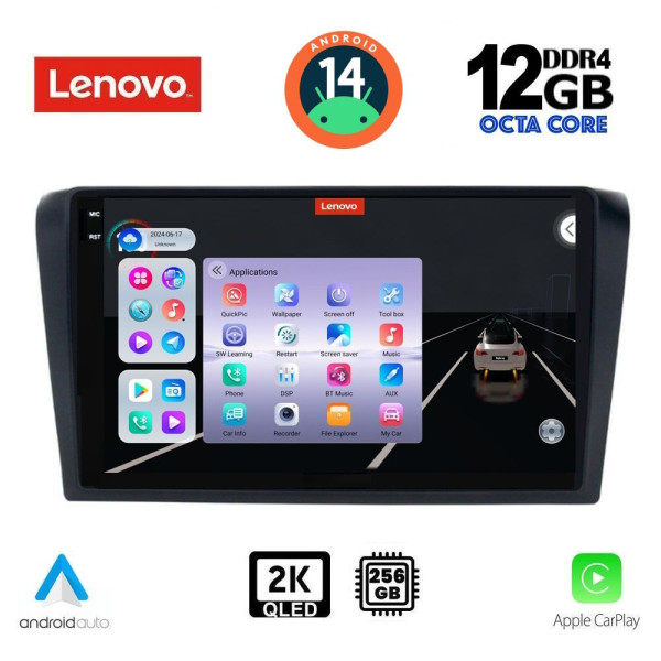 LENOVO SSZ 12365_CPA (9inc) MULTIMEDIA TABLET for MAZDA 3 mod. 2003-2008 LENOVO SSZ 12365_CPA (9inc) MULTIMEDIA TABLET for MAZDA 3 mod. 2003-2008