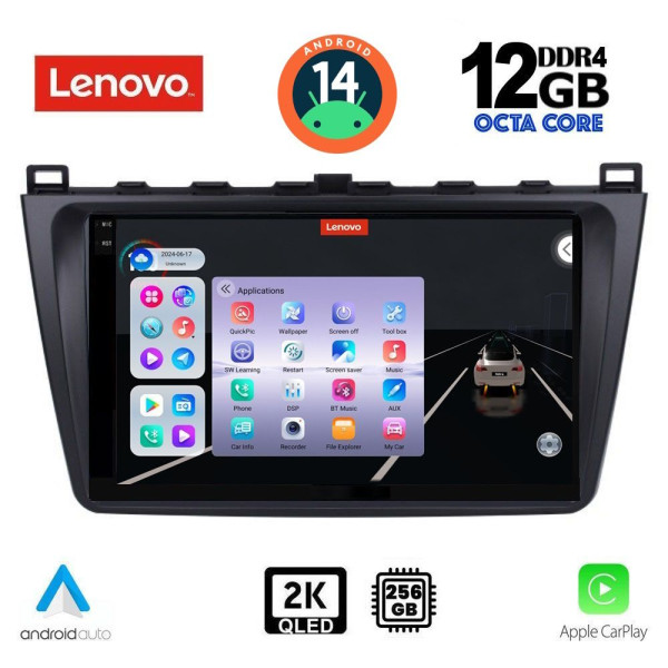 LENOVO SSZ 12377_CPA (9inc) MULTIMEDIA TABLET for MAZDA 6 mod. 2008-2012 LENOVO SSZ 12377_CPA (9inc) MULTIMEDIA TABLET for MAZDA 6 mod. 2008-2012