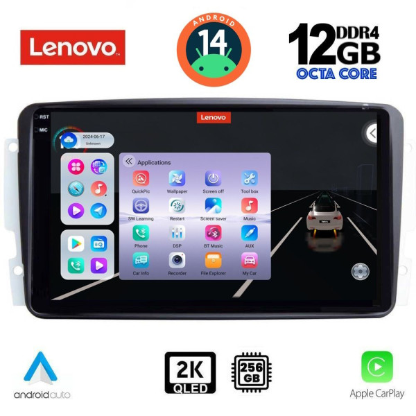 LENOVO SSZ 12401_CPA (9inc) MULTIMEDIA TABLET for MERCEDES CLK (W209) mod. 2000-2004 LENOVO SSZ 12401_CPA (9inc) MULTIMEDIA TABLET for MERCEDES CLK (W209) mod. 2000-2004