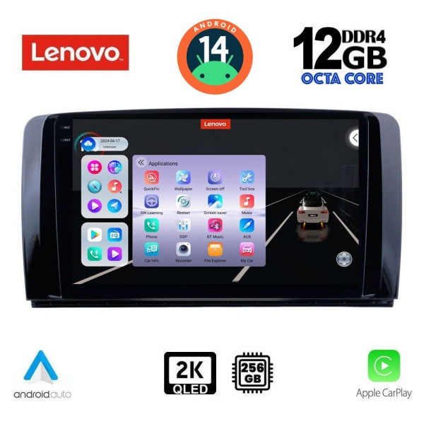 LENOVO SSZ 12422_CPA (9inc) MULTIMEDIA TABLET for MERCEDES R (W251) mod. 2006-2015 LENOVO SSZ 12422_CPA (9inc) MULTIMEDIA TABLET for MERCEDES R (W251) mod. 2006-2015