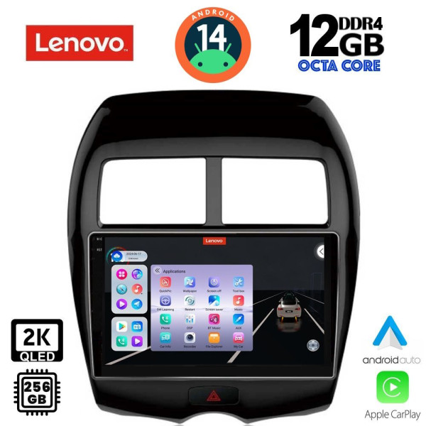LENOVO SSZ 12430_CPA (10inc) MULTIMEDIA TABLET for MITSUBISHI ASX mod. 2009> - PEUGEOT 4008 mod. 2012-2018