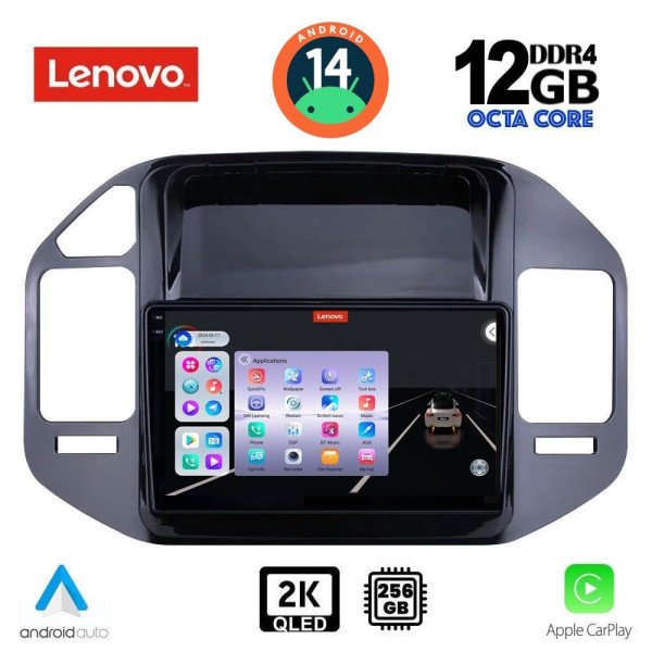 LENOVO SSZ 12444_CPA (9inc) MULTIMEDIA TABLET for MITSUBISHI PAJERO mod. 1999-2006 LENOVO SSZ 12444_CPA (9inc) MULTIMEDIA TABLET for MITSUBISHI PAJERO mod. 1999-2006