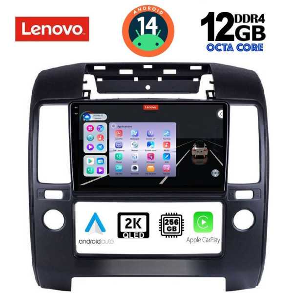 LENOVO SSZ 12454_CPA A/C (9inc) MULTIMEDIA TABLET for NISSAN NAVARA D40 mod. 2006-2011 με A/C