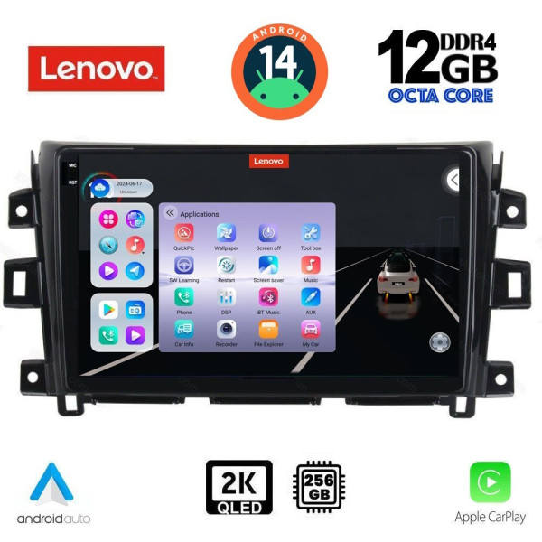 LENOVO SSZ 12455_CPA (9inc) MULTIMEDIA TABLET for NISSAN NAVARA mod. 2016>
