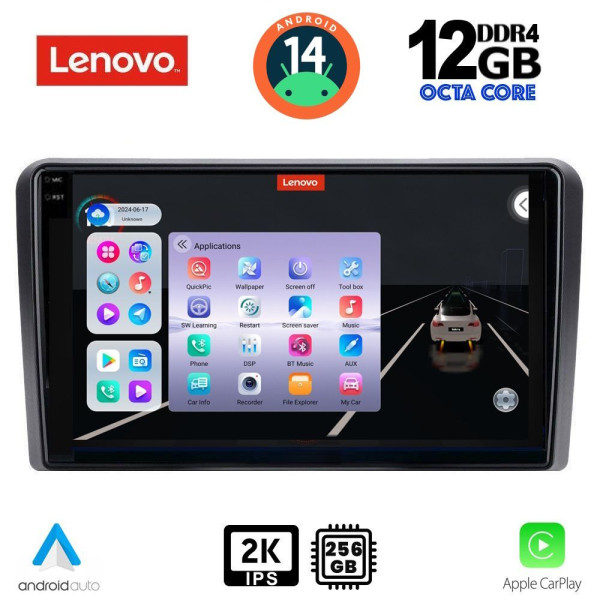 LENOVO SSZ 12514_CPA (9inc) MULTIMEDIA TABLET for PEUGEOT 308  mod. 2013>