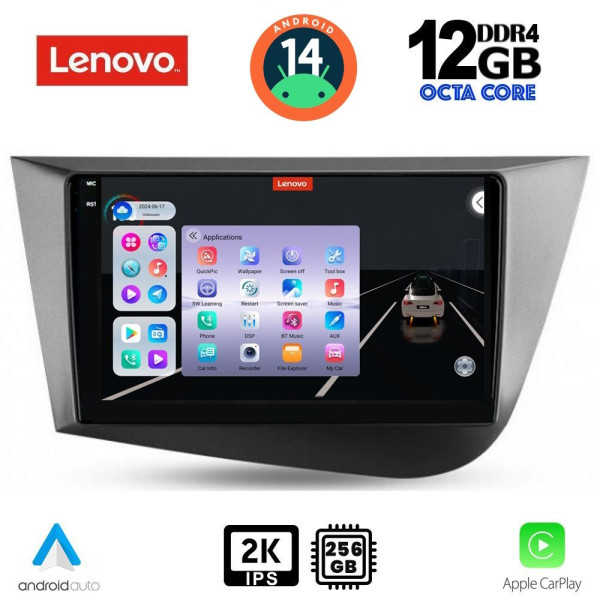 LENOVO SSZ 12574_CPA (9inc) MULTIMEDIA TABLET for SEAT LEON mod. 2005-2012 LENOVO SSZ 12574_CPA (9inc) MULTIMEDIA TABLET for SEAT LEON mod. 2005-2012