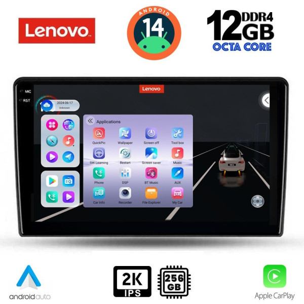 LENOVO SSZ 12656_CPA (9inc) MULTIMEDIA TABLET for SSANGYANG REXTON mod. 2002-2006