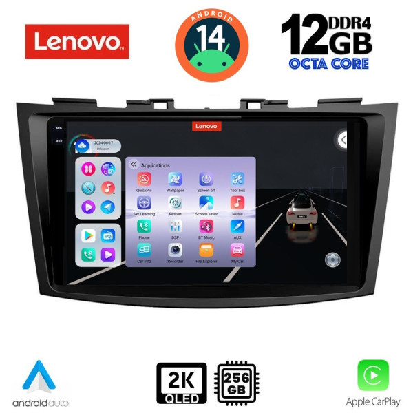 LENOVO SSZ 12685_CPA (9inc) MULTIMEDIA TABLET for SUZUKI SWIFT mod. 2011-2016 LENOVO SSZ 12685_CPA (9inc) MULTIMEDIA TABLET for SUZUKI SWIFT mod. 2011-2016