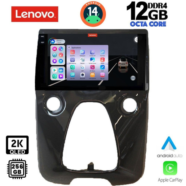 LENOVO SSZ 12708_CPA A/C (10inc) MULTIMEDIA TABLET for CITROEN C1-PEUGEOT 108-TOYOTA AYGO mod. 2014>