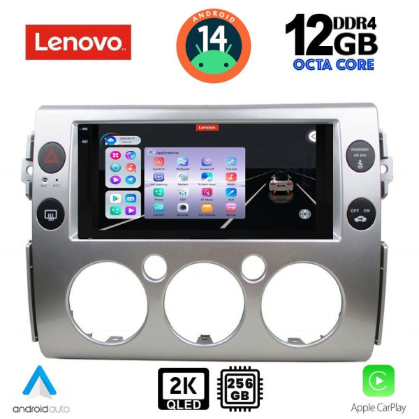 LENOVO SSZ 12717_CPA (9inc) MULTIMEDIA TABLET for TOYOTA FJ CRUISER mod. 2007-2013 LENOVO SSZ 12717_CPA (9inc) MULTIMEDIA TABLET for TOYOTA FJ CRUISER mod. 2007-2013