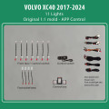 Digital iQ Ambient Light Volvo XC40 mod. 2018>, 11 Lights, 64 Colors Digital iQ Ambient Light Volvo XC40 mod. 2018>, 11 Lights, 64 Colors