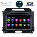 IQ-AN X374M_GPS KIA SPORTAGE mod.2010-2015 CAR MULTIMEDIA 